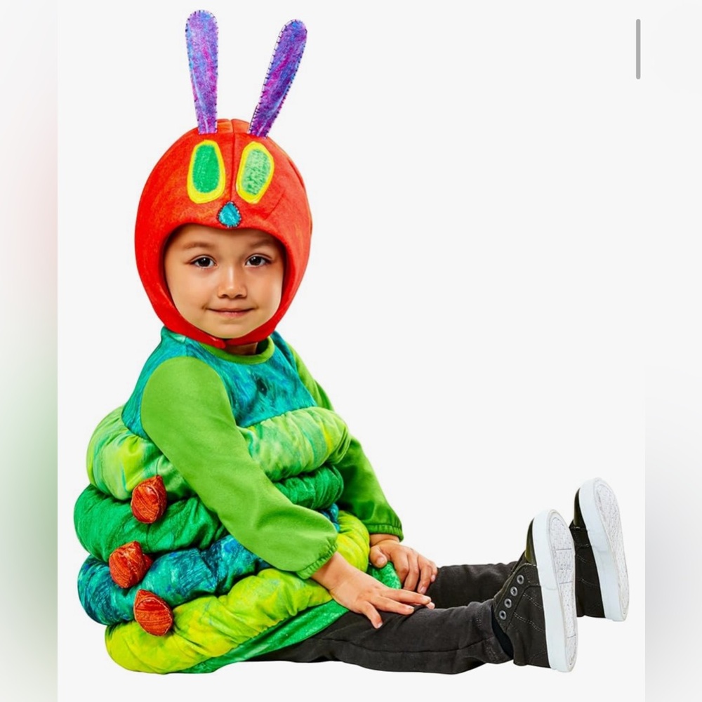 very hungry caterpillar toddler costume